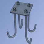 Hung bolt parts